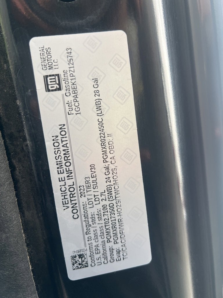 2023 Chevrolet Silverado 1500 Custom