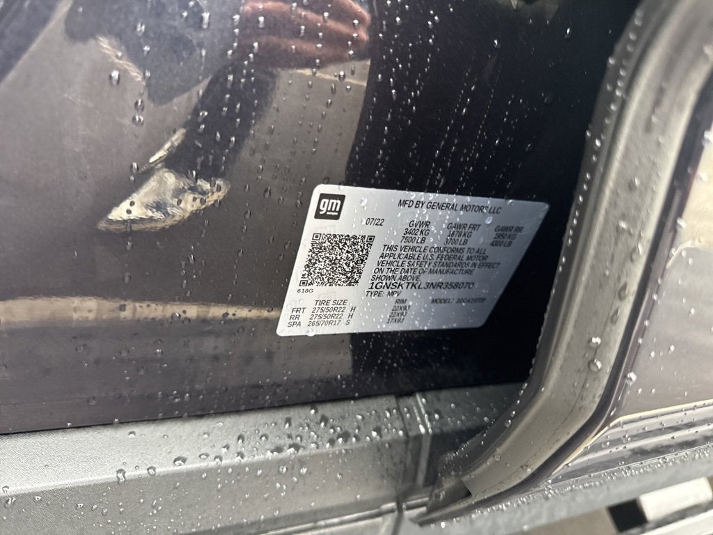 2022 Chevrolet Tahoe High Country