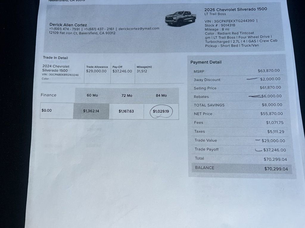 2024 Chevrolet Silverado 1500 Custom