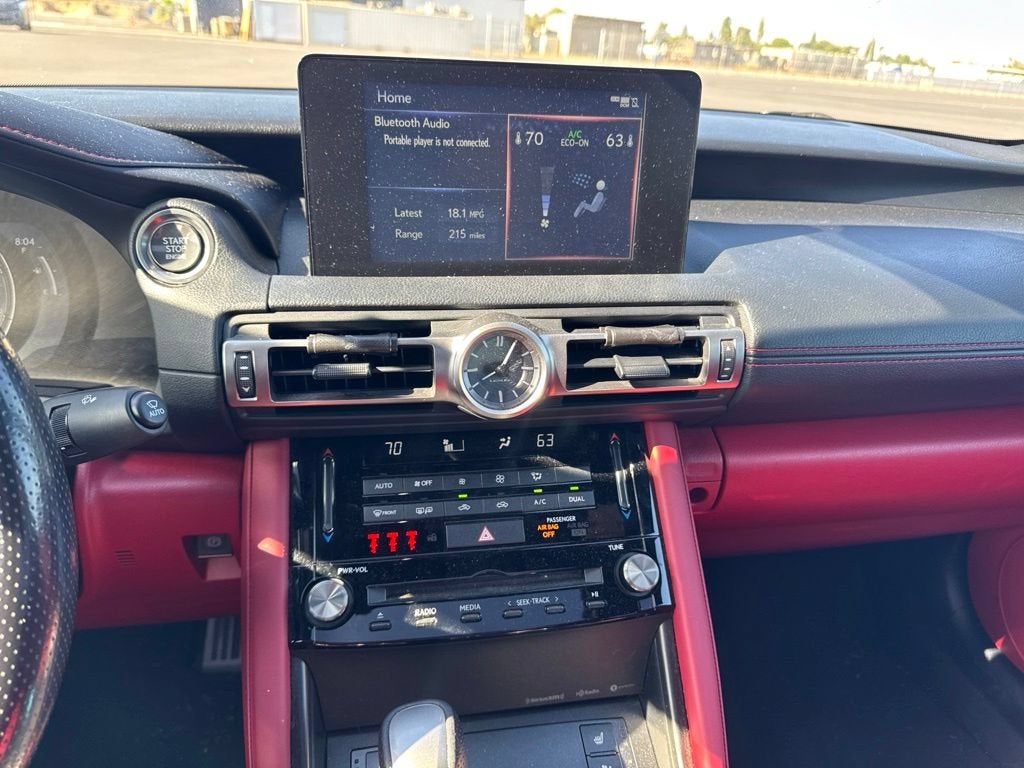 2022 Lexus IS 350 F SPORT