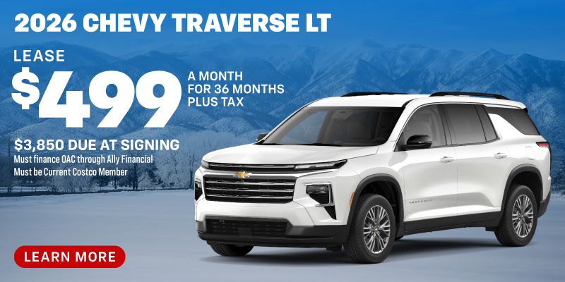 2026 Chevrolet Traverse LT