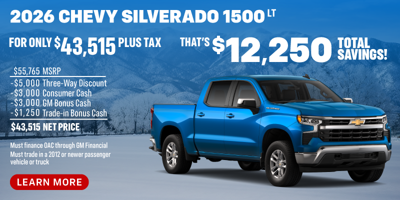 2026 Chevrolet Silverado 1500 LT