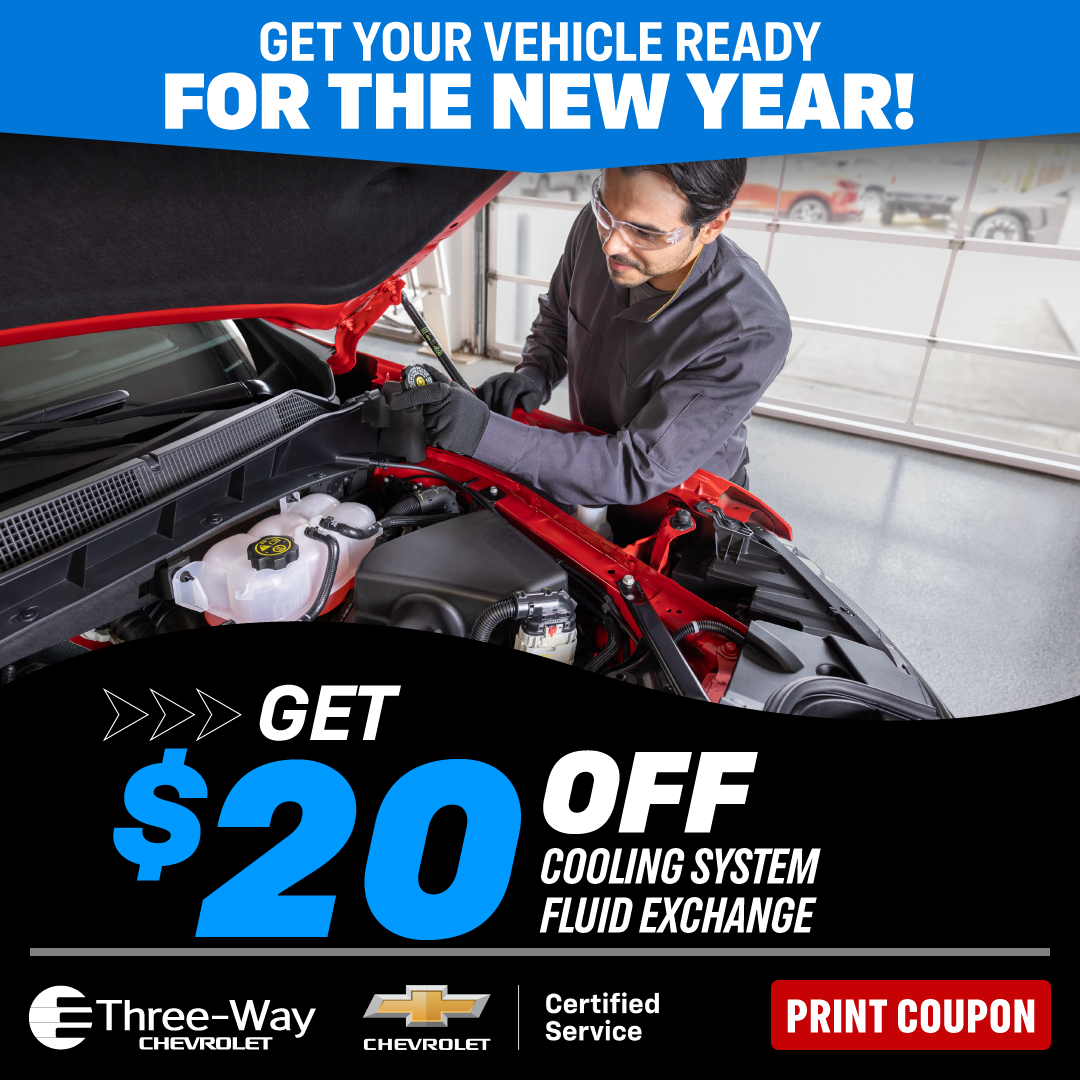 $20 Off Cooling System Fluid Exchange