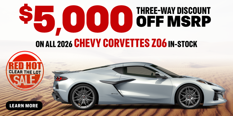 $5,000 Three-Way Discount Off MSRP