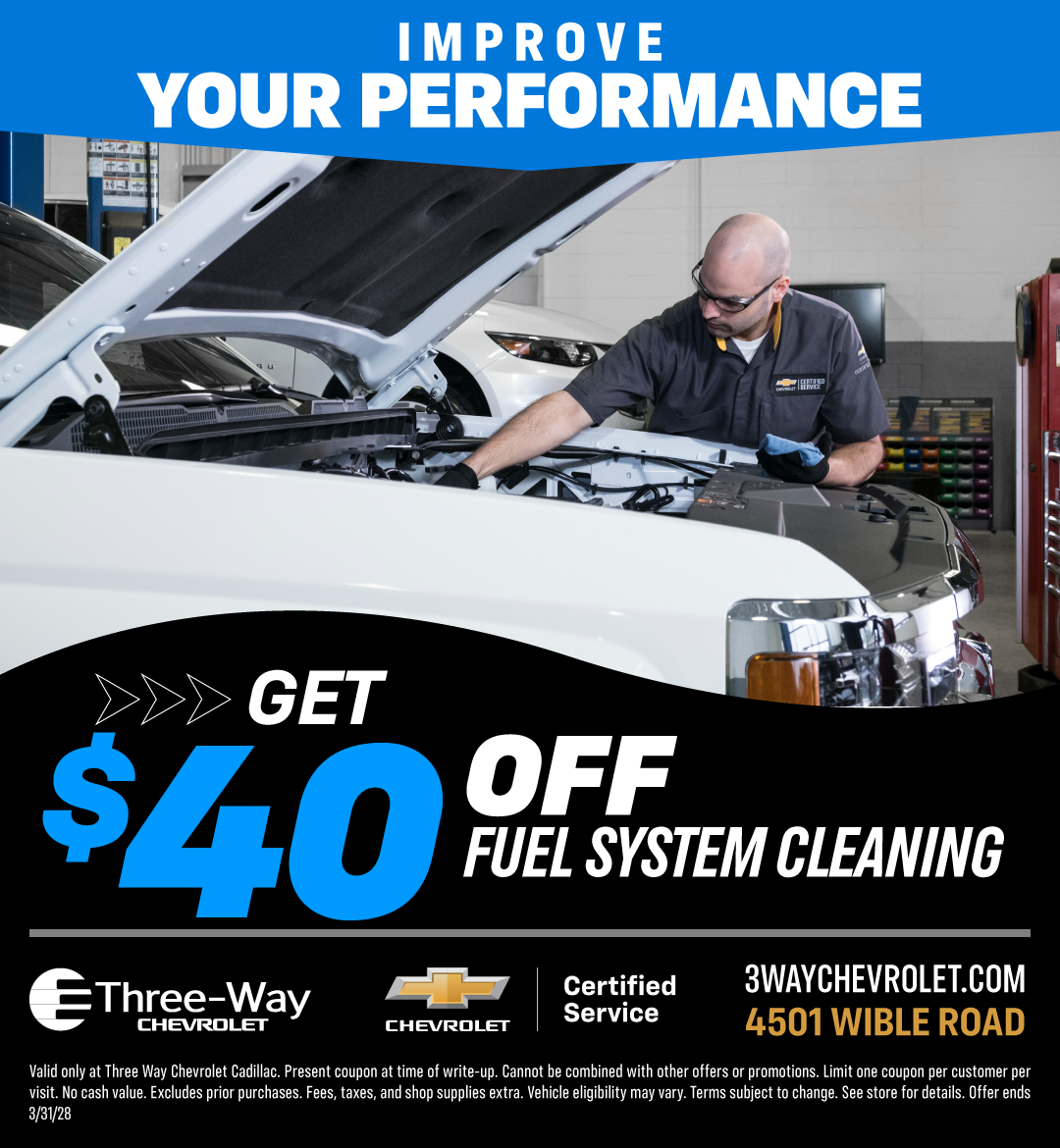 Get $40 Off Fuel System Cleaning