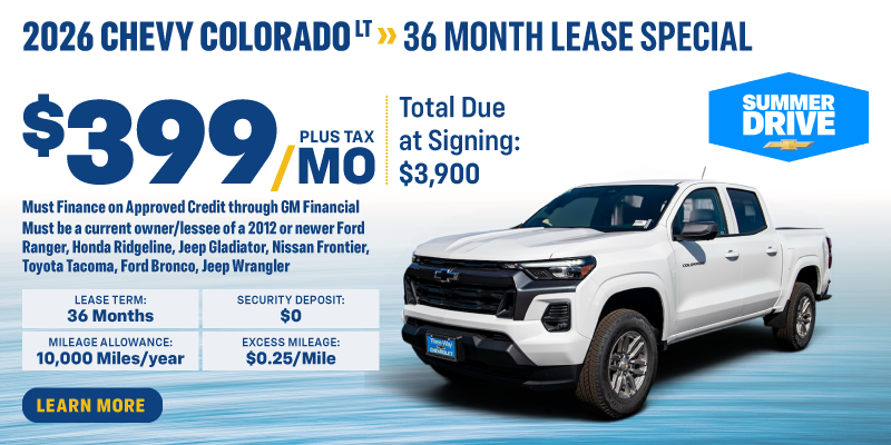 2026 Chevrolet Colorado LT